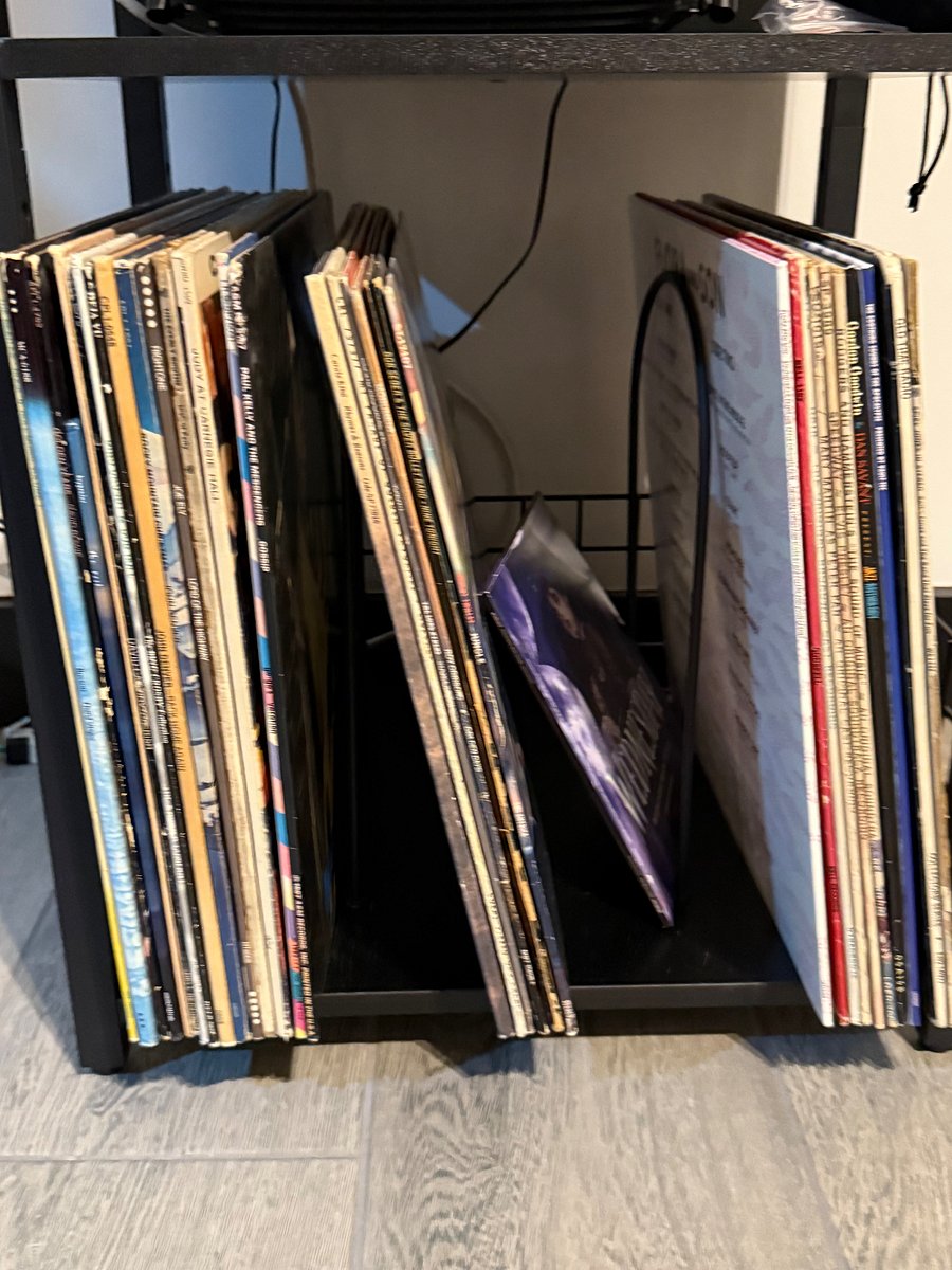 Plenty to choose from. The record player also has a blue tooth option.