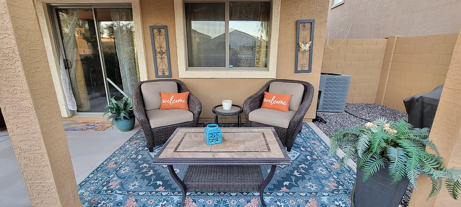 Patio area