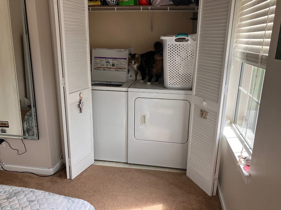 Washer and dryer