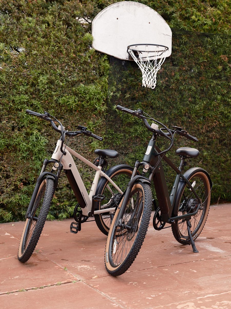 Electric bikes available to rent