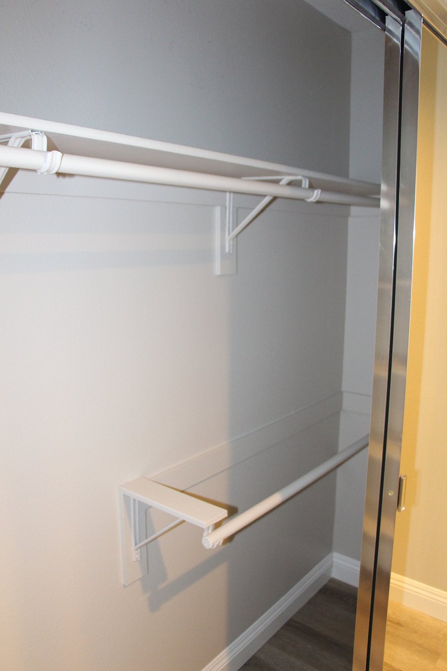 Closet organizers and shelves