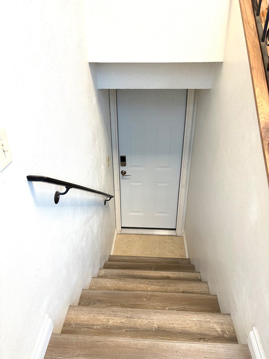 Entry door to unit