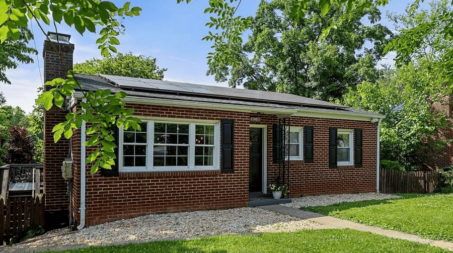 view of front of the house