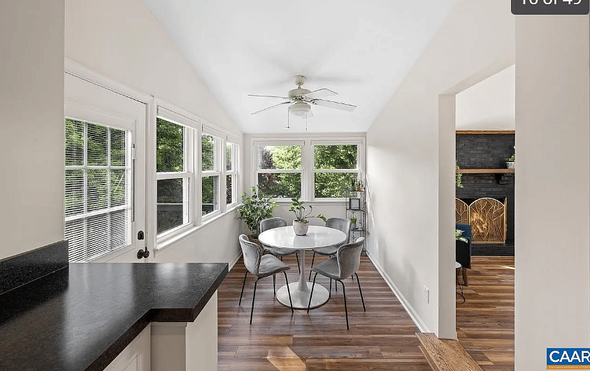 sunroom off kitchen