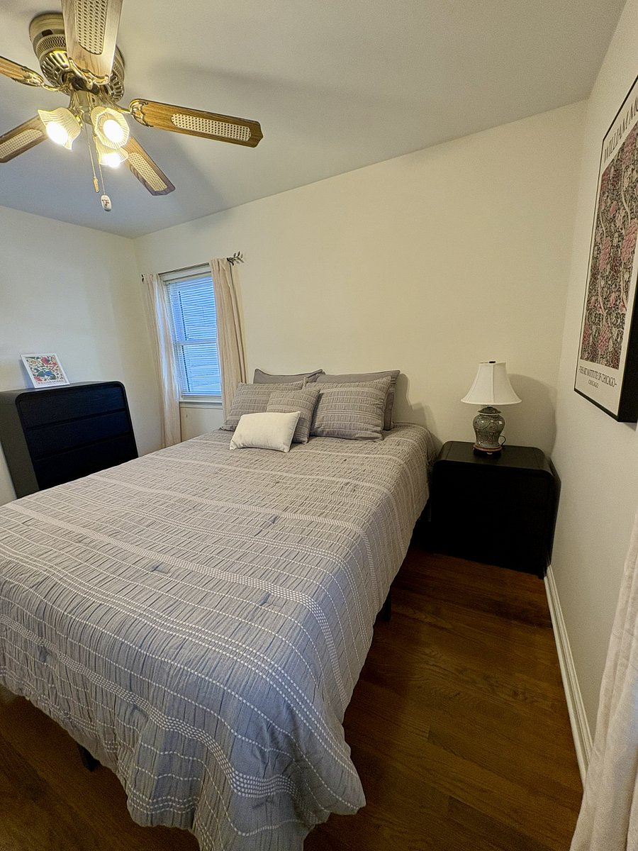 bedroom 1 with queen bed