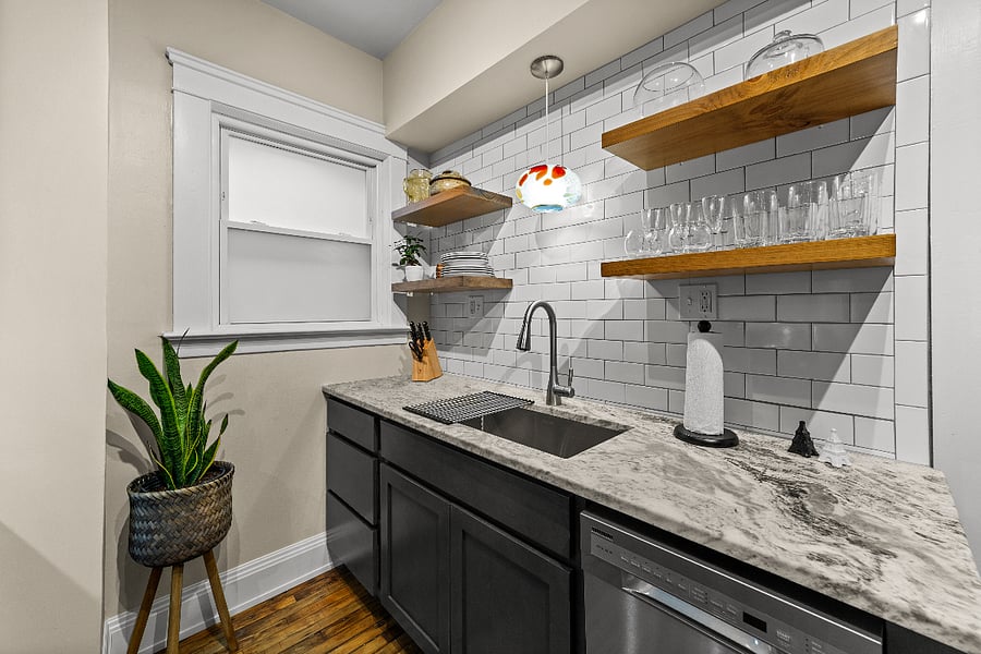 Kitchen is fully equip for a full-time food lover with all the kitchen tools needed