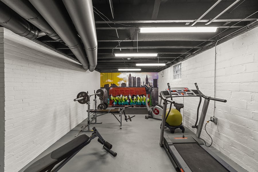 Fully equip home gym open 24/7