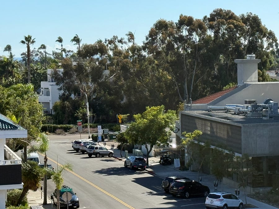 Rooftop View across to Downtown and San Diego Bay
