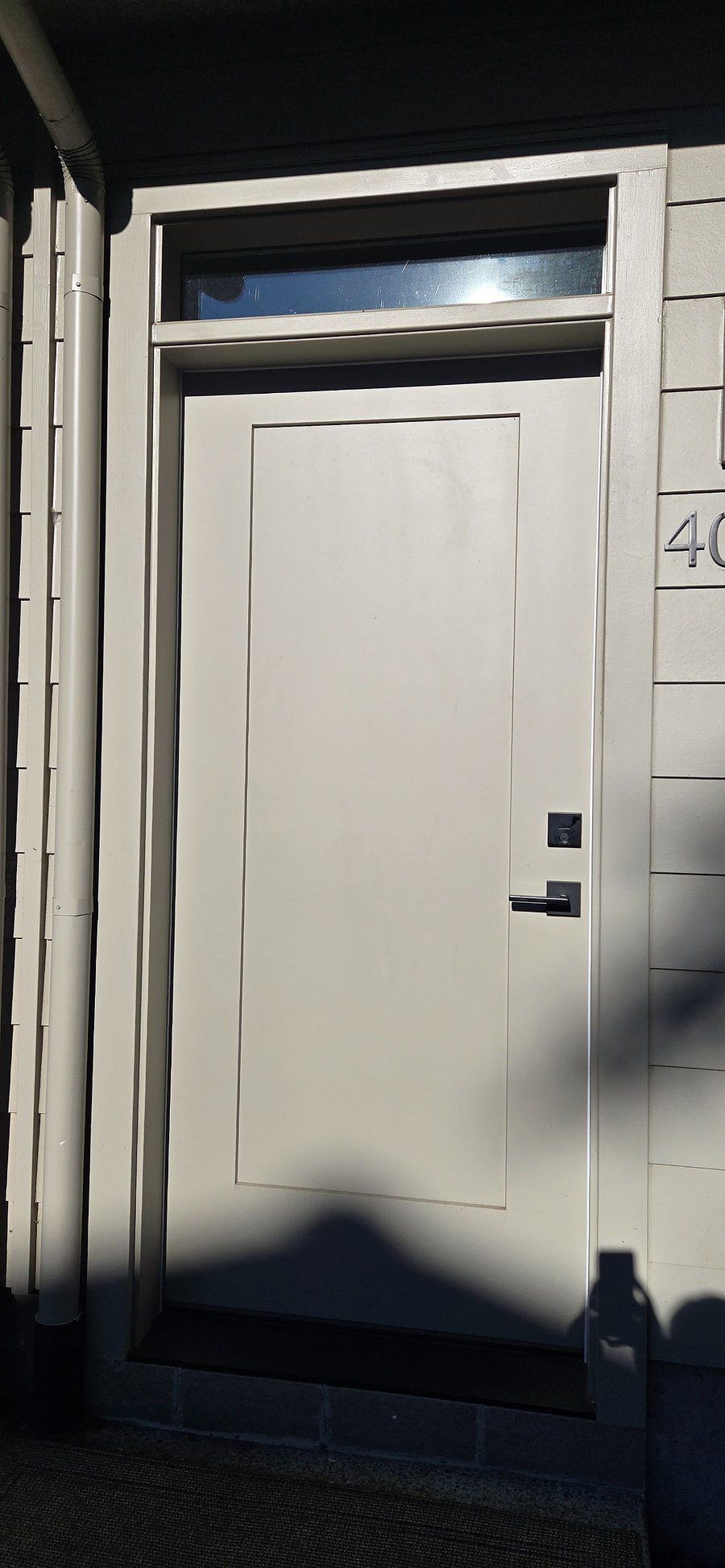 Private exterior door