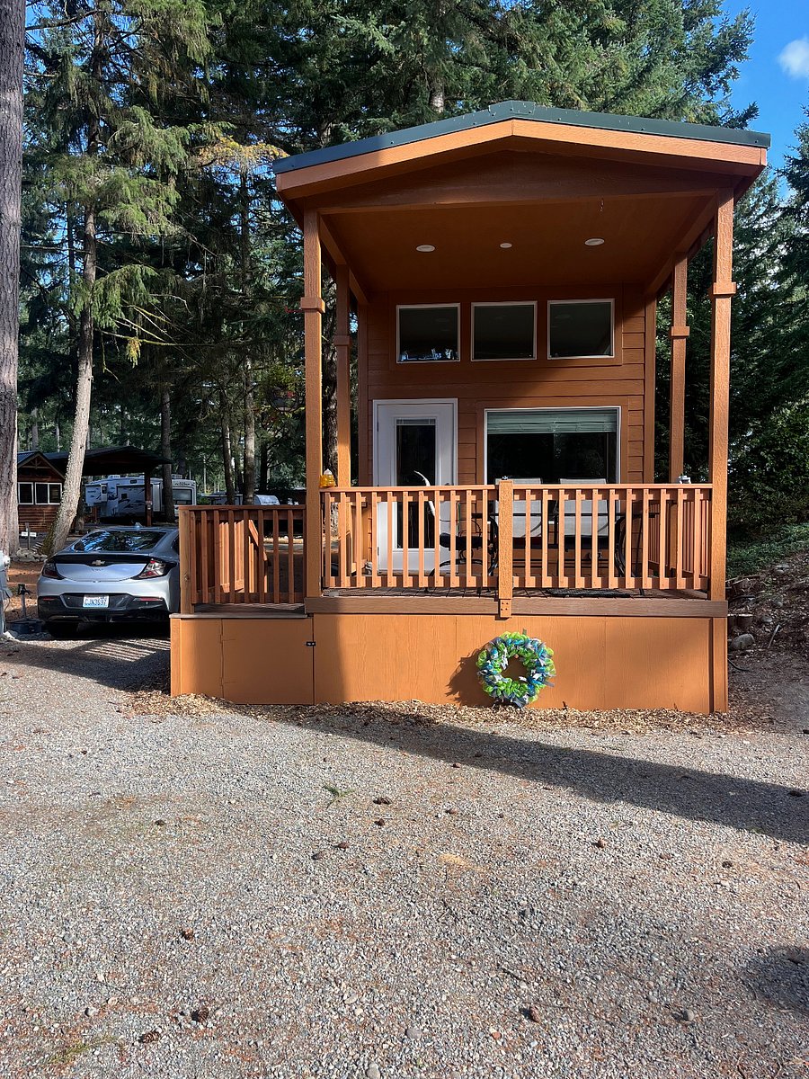 Sunny covered porch