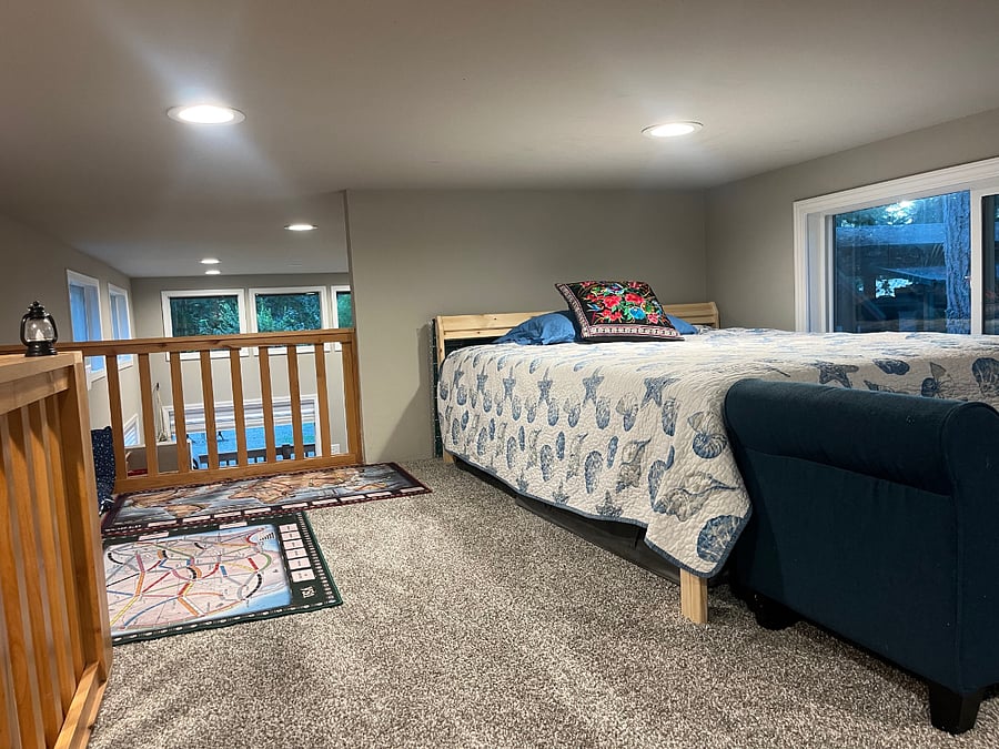 Loft - 4' tall ceiling