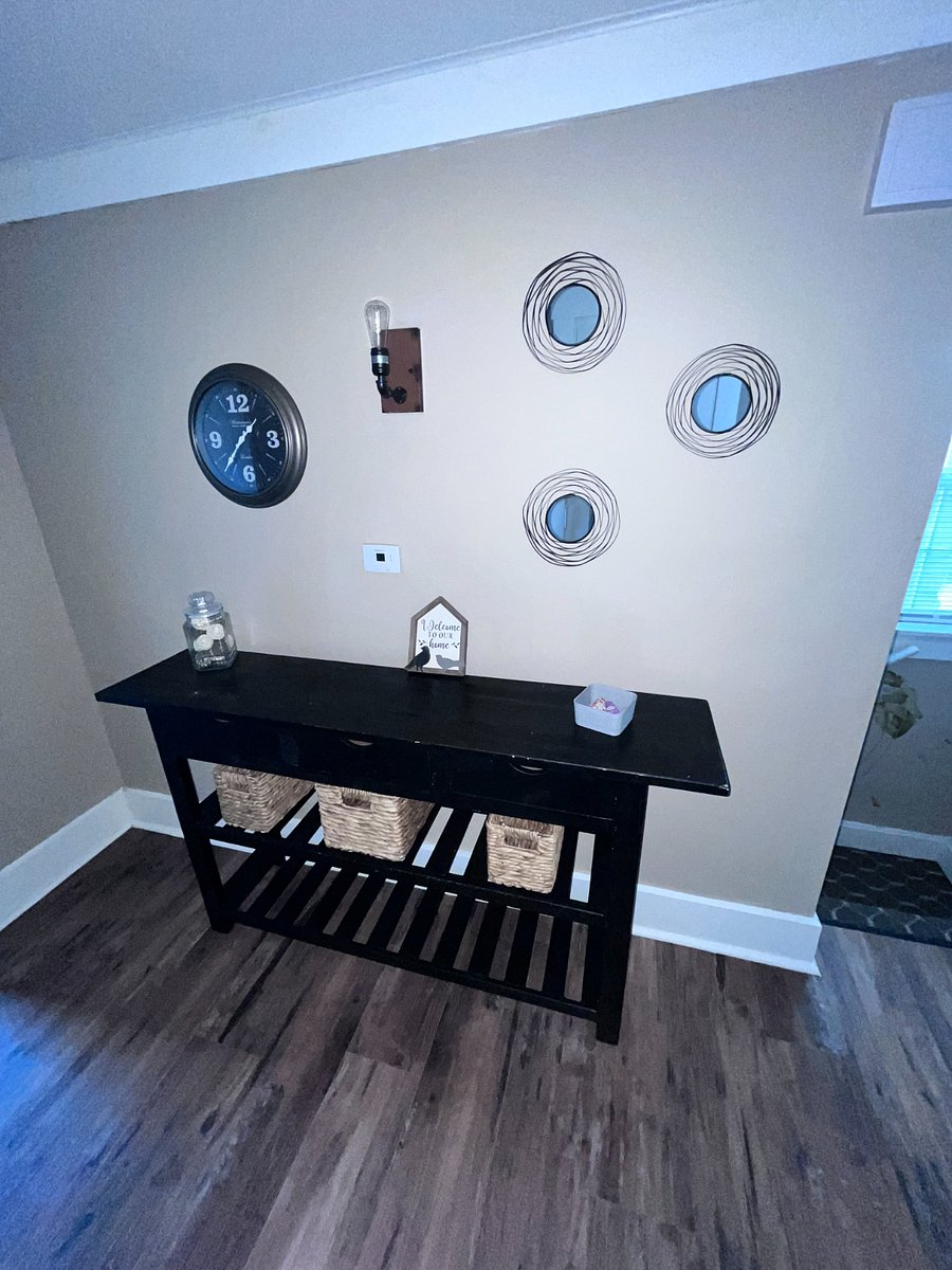 Hallway at the top of the stairs