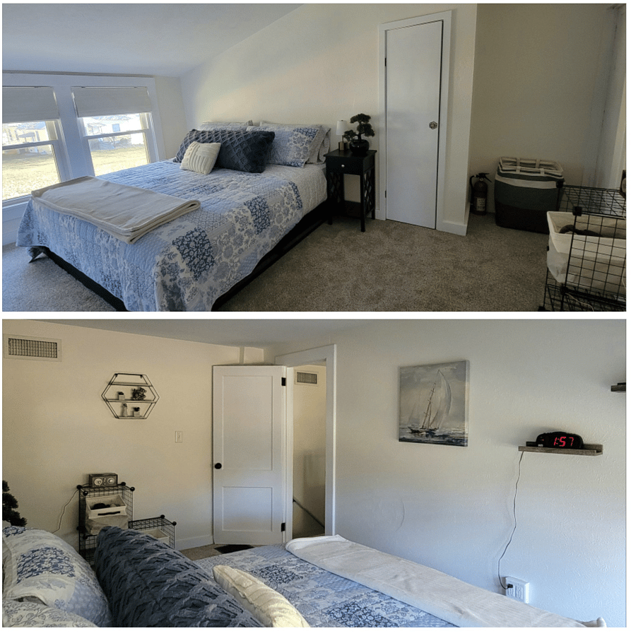 Upstairs Bedroom, king bed