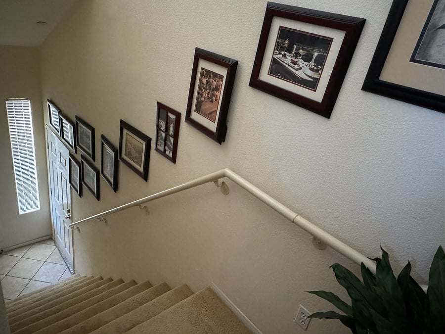 Walk-up Entry Steps From Front Door