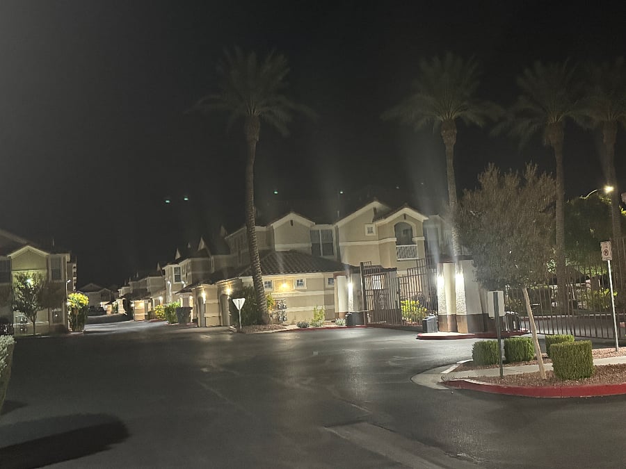 Well Lit & Safe At Night