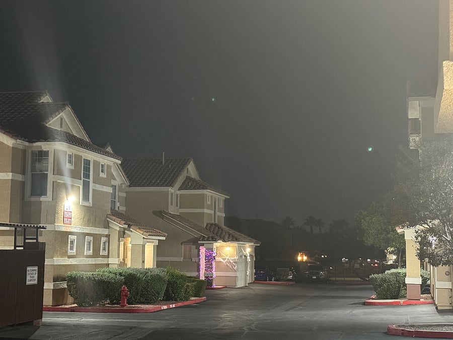 Southern View - Well Lit Night View