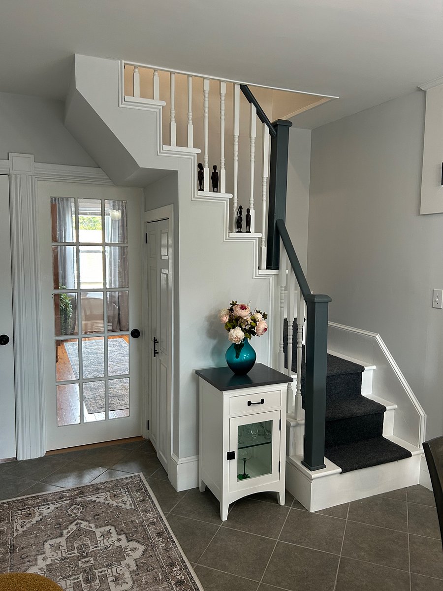 Attic staircase - access to storage