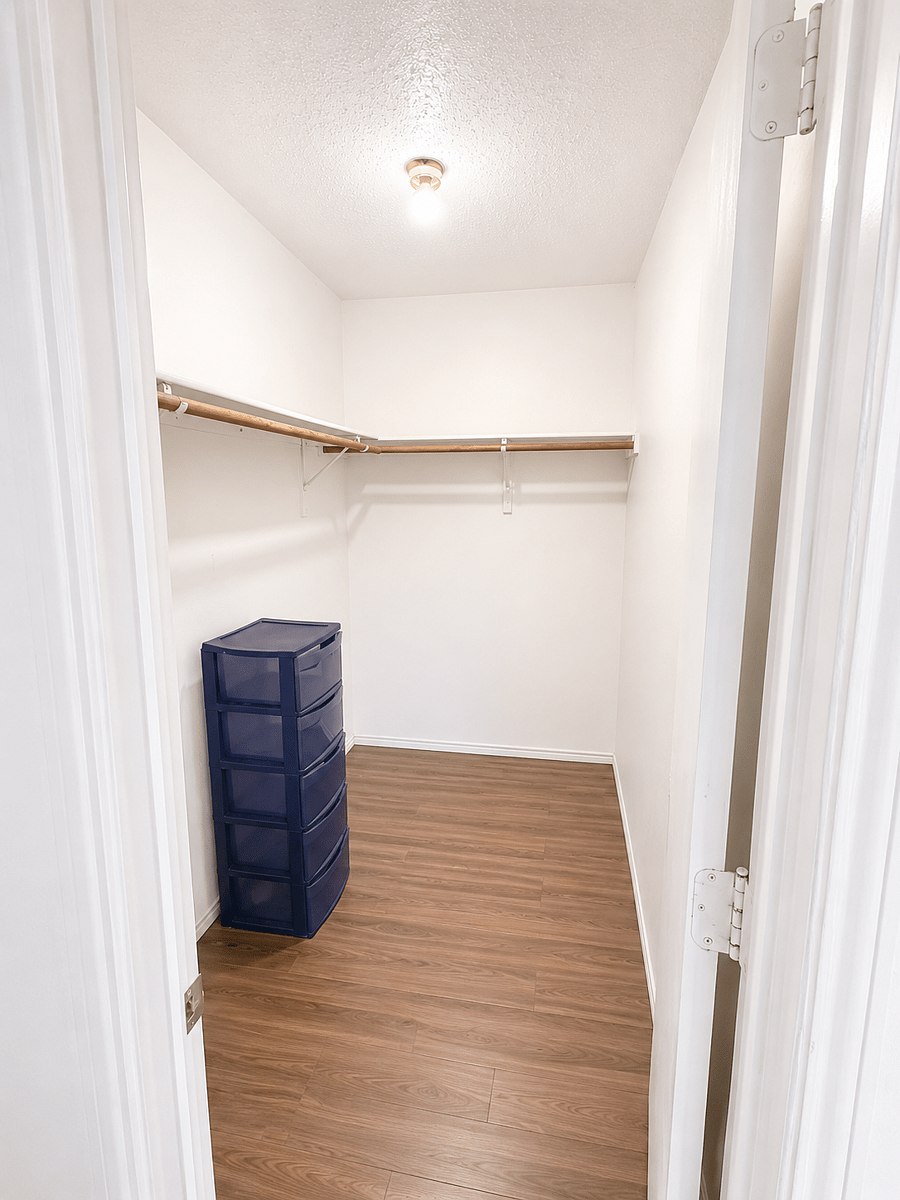 Bedroom #3 Walk-in Closet