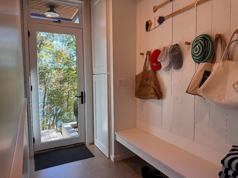 Mudroom to Lake
