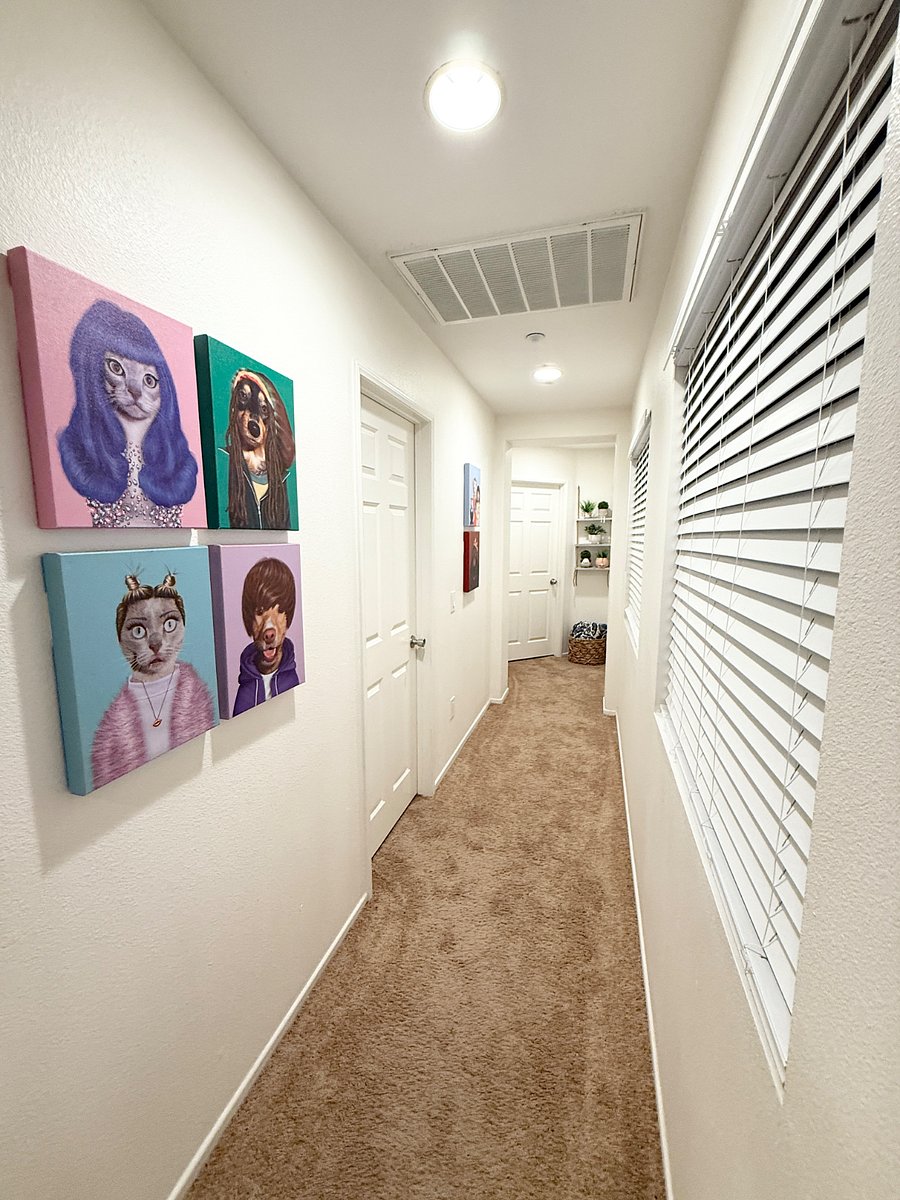 Upstairs hallway