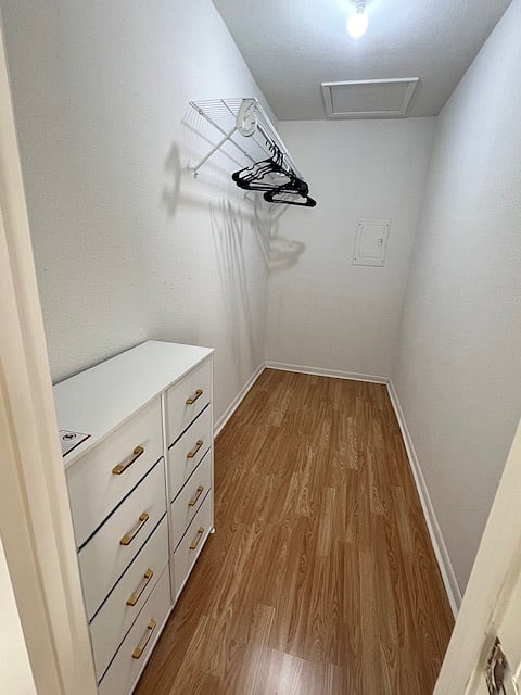 Large closet space 