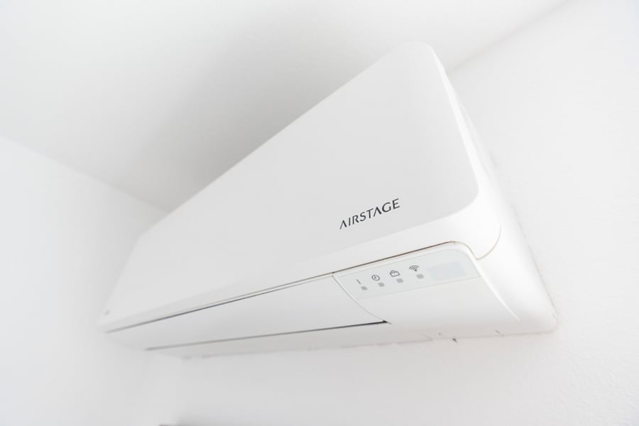 Personal A/C and Heat unit in each room.