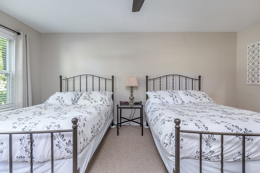 Two Full Beds Master Bedroom