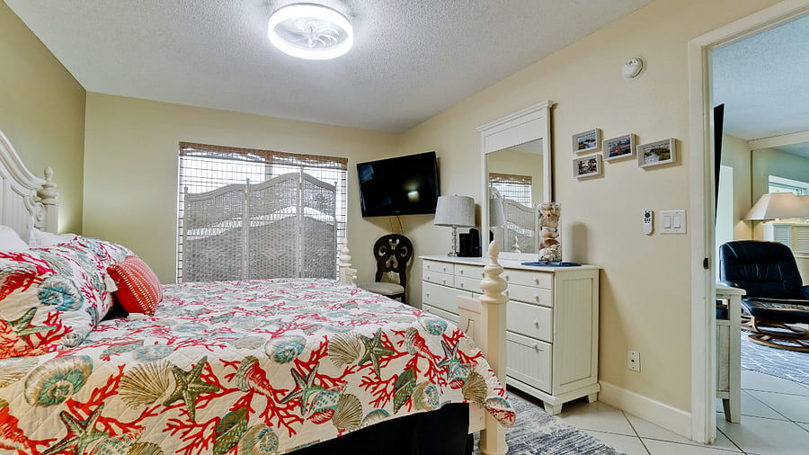 Watch TV from the comfort of your bed!