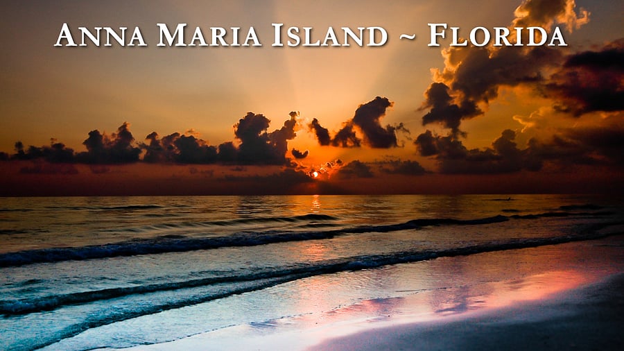 Only 5 short miles to the breath-taking AMI sunsets!