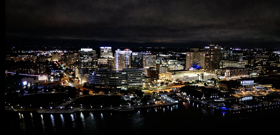 Lots to do downtown at the Waterside District. 