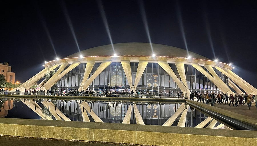 The Scope for sporting events and concerts.  