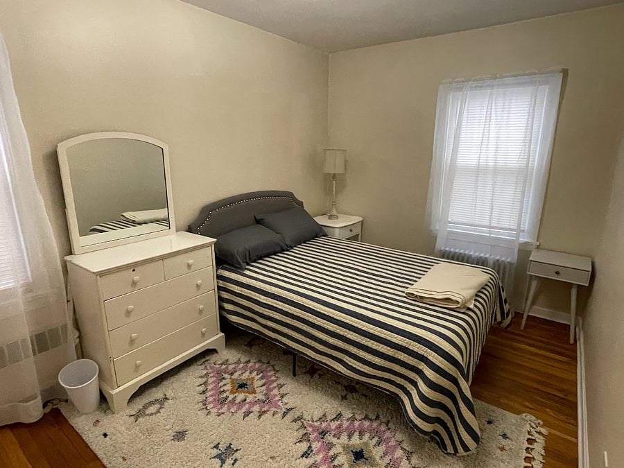 First floor back bedroom