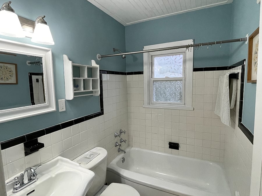 First floor bath