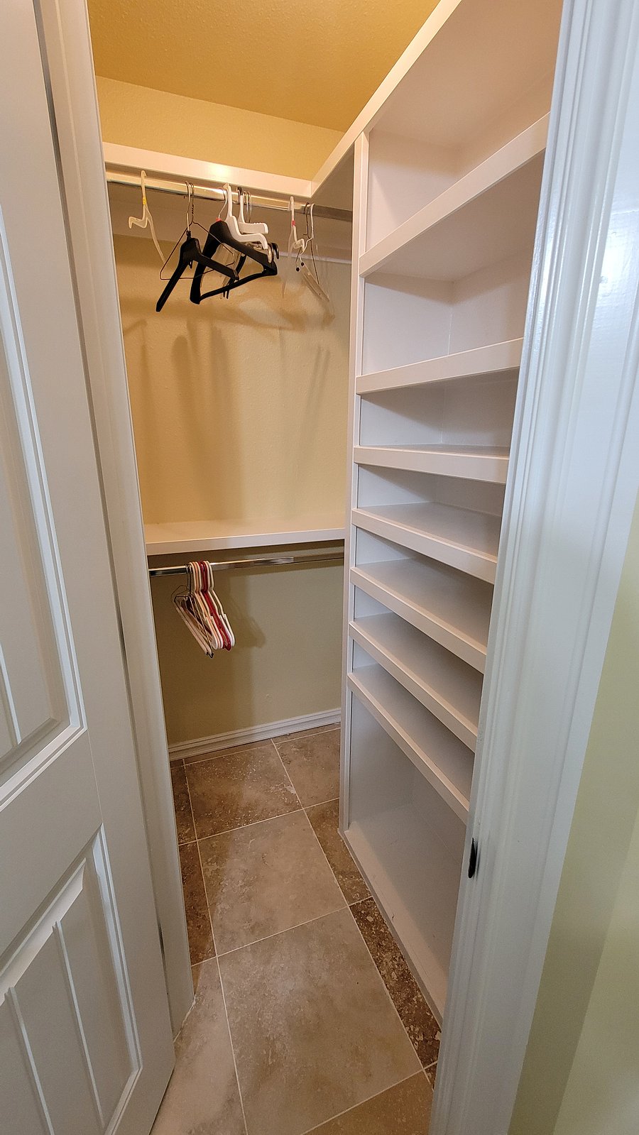 Master Bath Closet (Him & Hers)