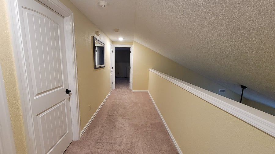 upstairs hallway