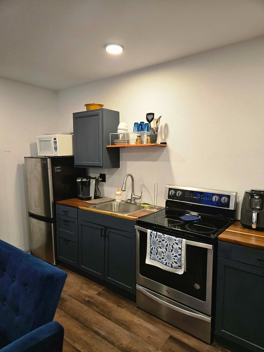 Kitchen, stove, Air Fryer, Microwave, Coffee Maker