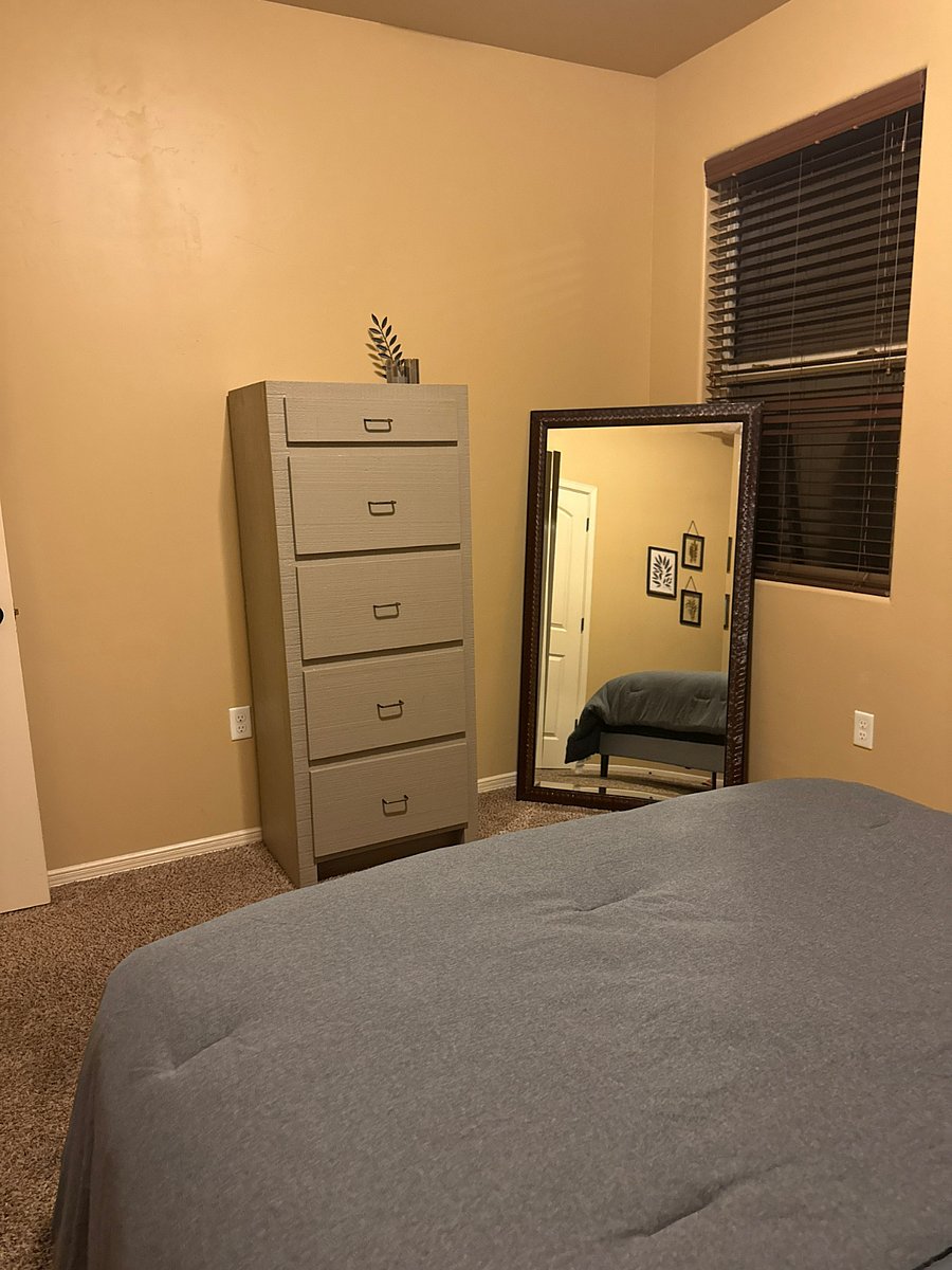Guest Room - Dresser & Full-Size Mirror