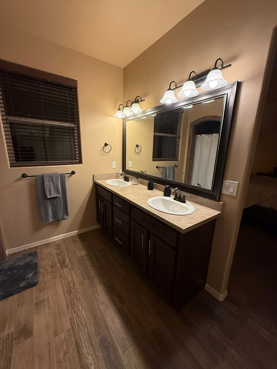 Master Bathroom Double Sink