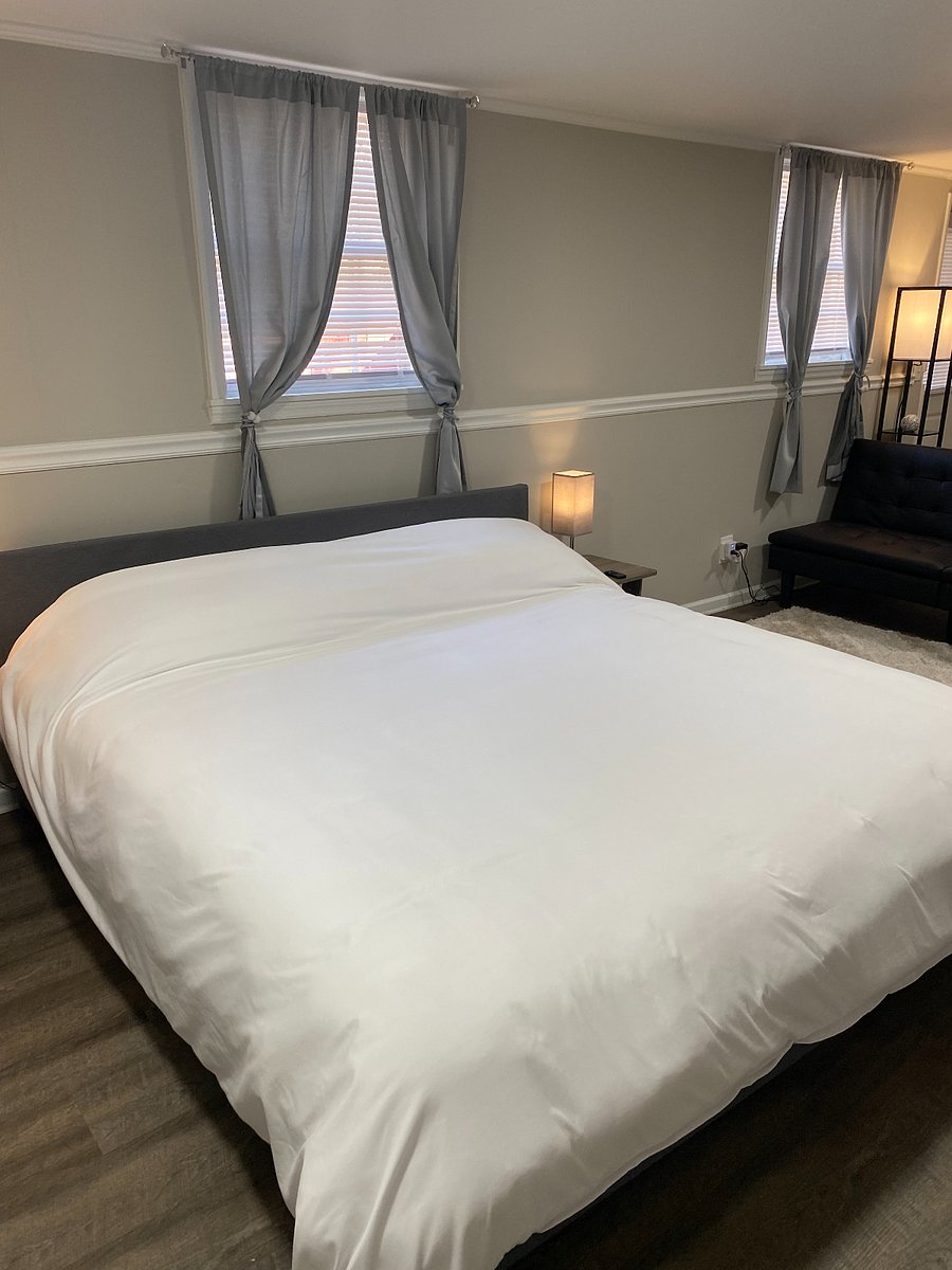 Over size King size bed.