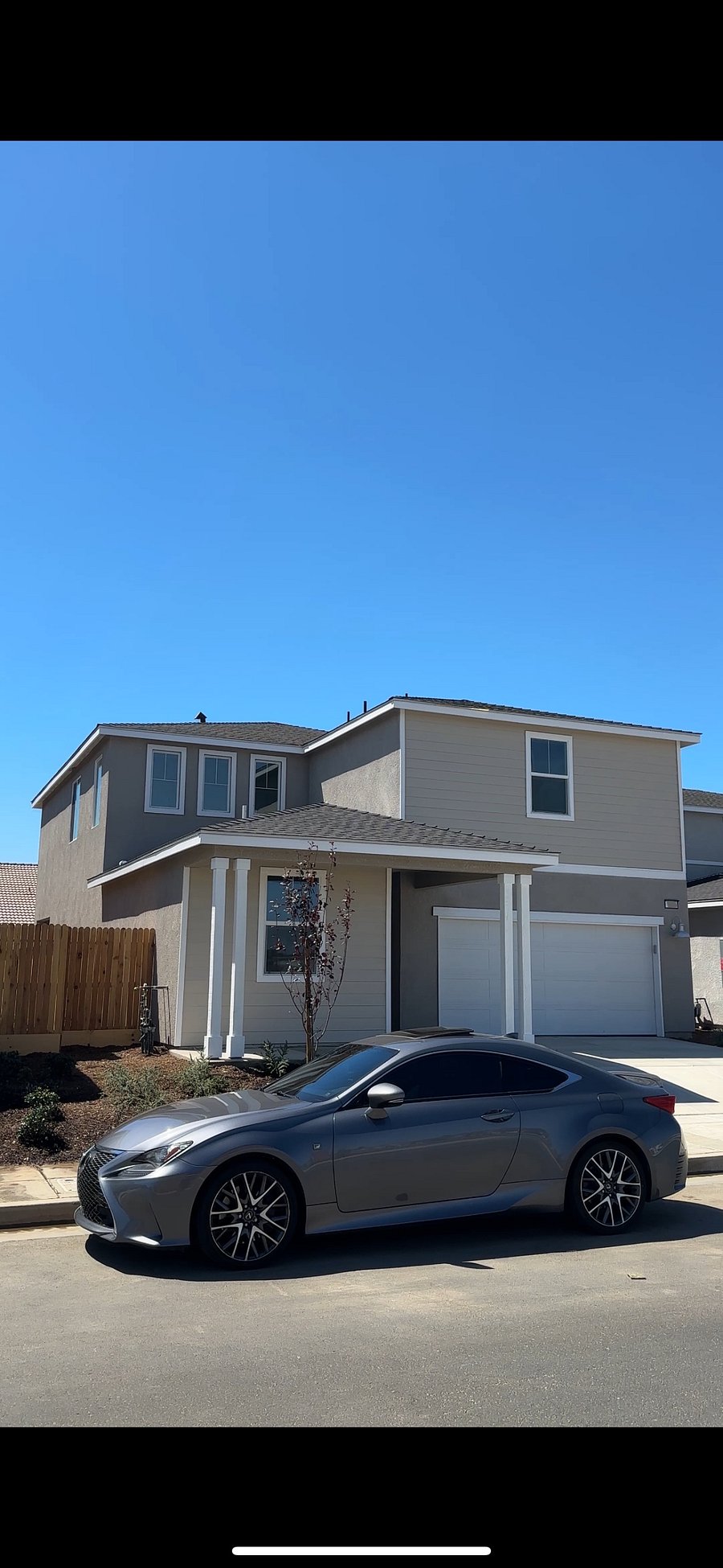 Newly Built House In New Community