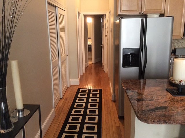 Hallway view to Bedrooms