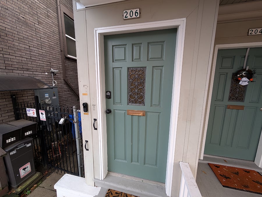 Entry door