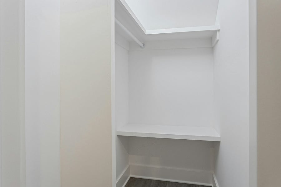 Large walk in closet