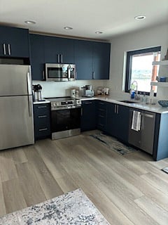 Kitchen with a view