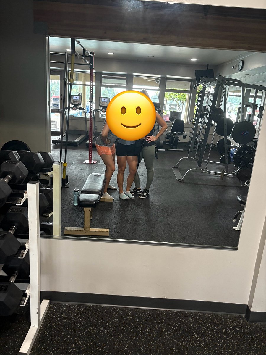 Gym-we also have a personal trainer 4 doors down.