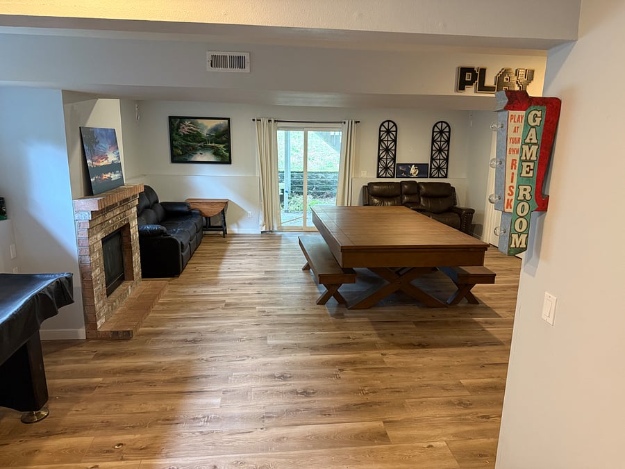 Private space. Can swap out decor-choices available