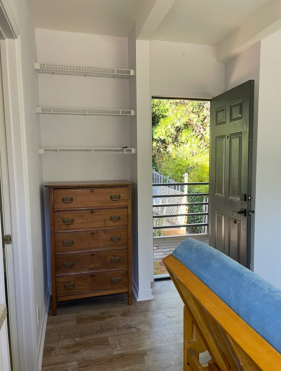 Bureau and shelf storage