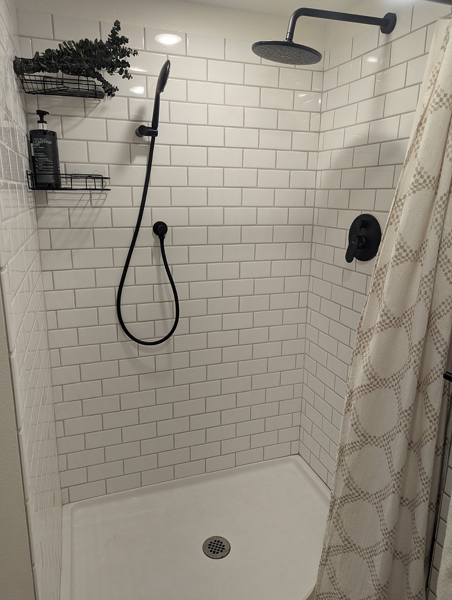 Basement bathroom