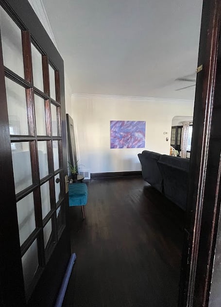 Private front entrance