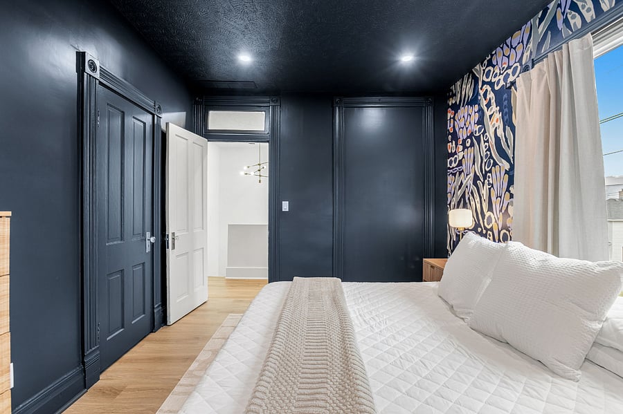 Black-out shades for restful sleep!